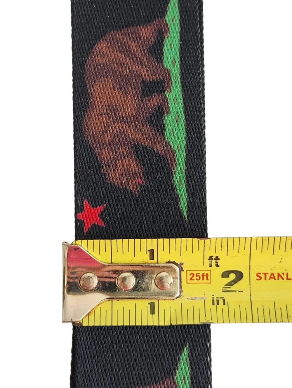 Buckle Down Ford Mustang Seatbelt Belt California Bear Adjustable 28